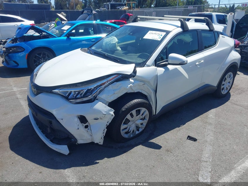 Vin: jtnkhmbx2l1065350, lot: 46195591, toyota c-hr le 20202
