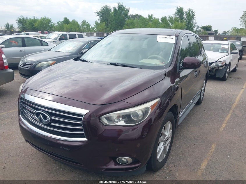 2013 INFINITI JX35 auction photo 2
