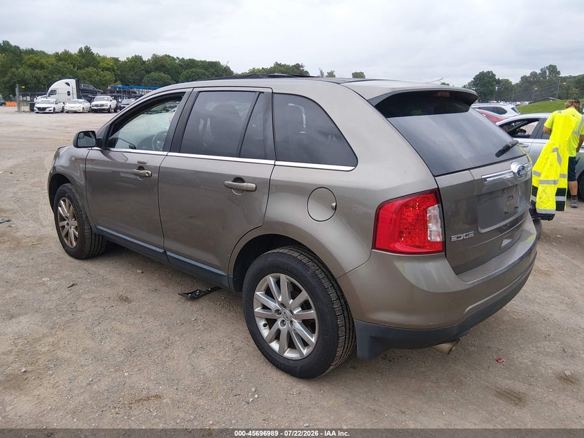 Vin: 2fmdk4kc1cba55324, lot: 46195617, ford edge limited 20123