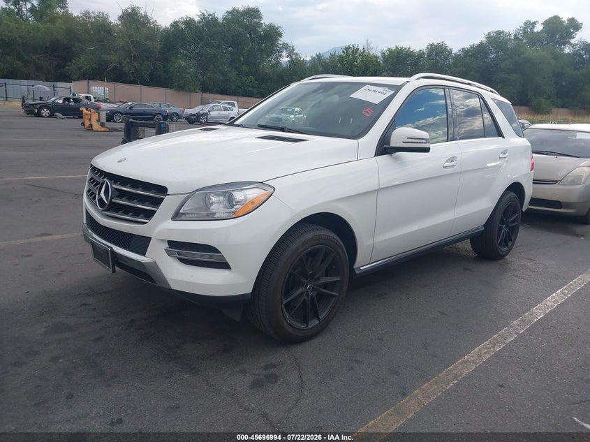 2014 MERCEDES-BENZ ML 350 auction photo 2