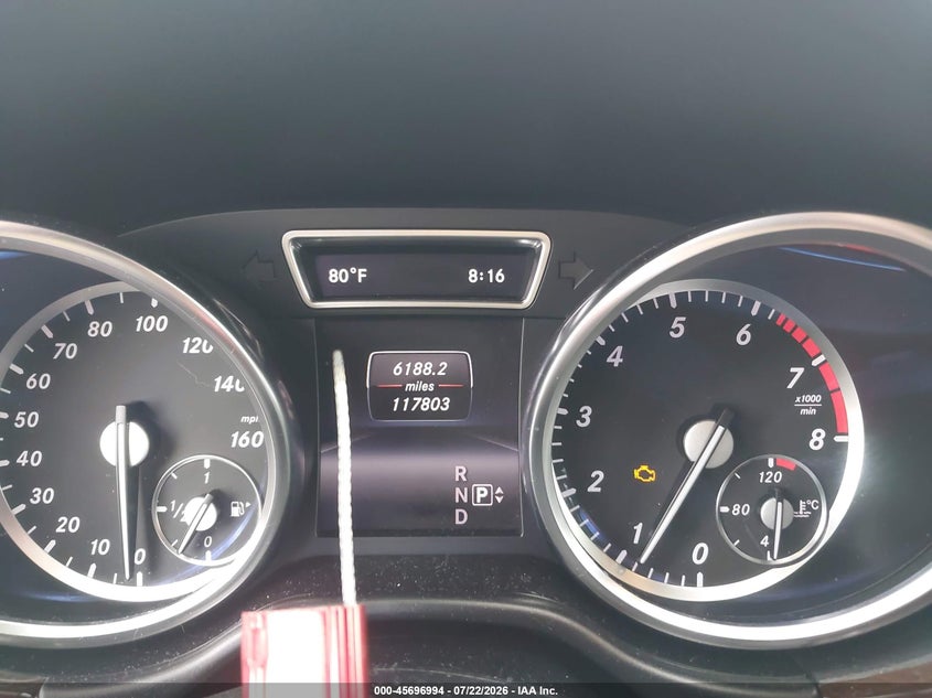 2014 MERCEDES-BENZ ML 350 auction photo 7