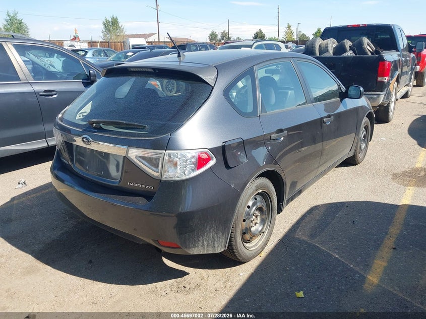 2008 SUBARU IMPREZA WAGON (NATL) auction photo 4