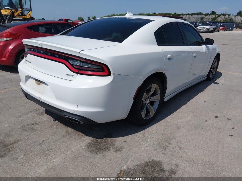 Vin: 2c3cdxhg3gh319396, lot: 46195651, dodge charger sxt 20164