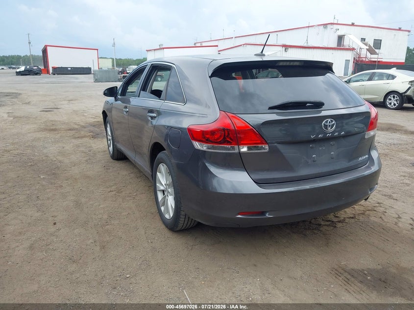 Vin: 4t3ba3bb3fu070554, lot: 46195654, toyota venza xle 20153