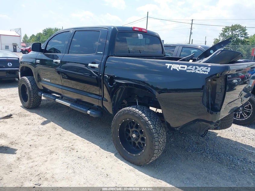 Vin: 5tfhw5f15jx755569, lot: 46195673, toyota tundra limited 5.7l v8 20183
