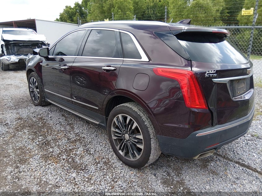 Vin: 1gykncrs1hz196211, lot: 46195686, cadillac xt5 premium luxury 20173