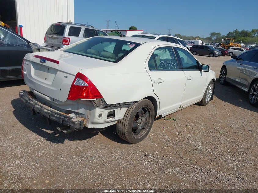 2010 FORD FUSION auction photo 4