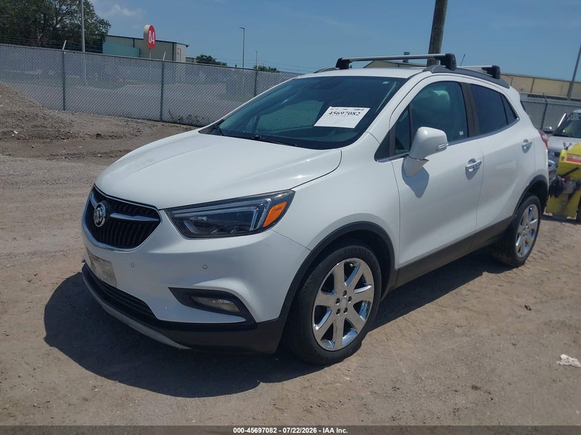 Vin: kl4cjgsm5kb758355, lot: 46195711, buick encore awd essence 20192