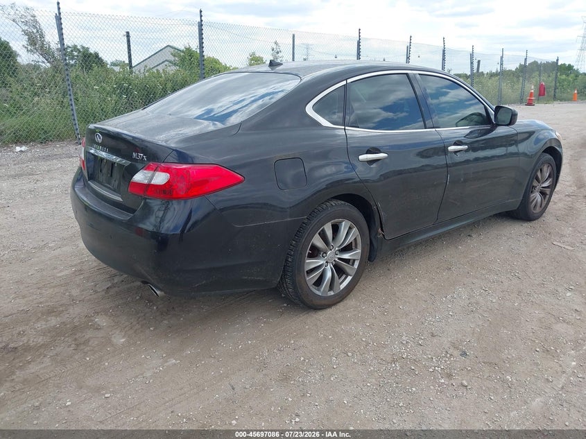 Vin: jn1by1ar3dm601912, lot: 46195714, infiniti m37x 20134