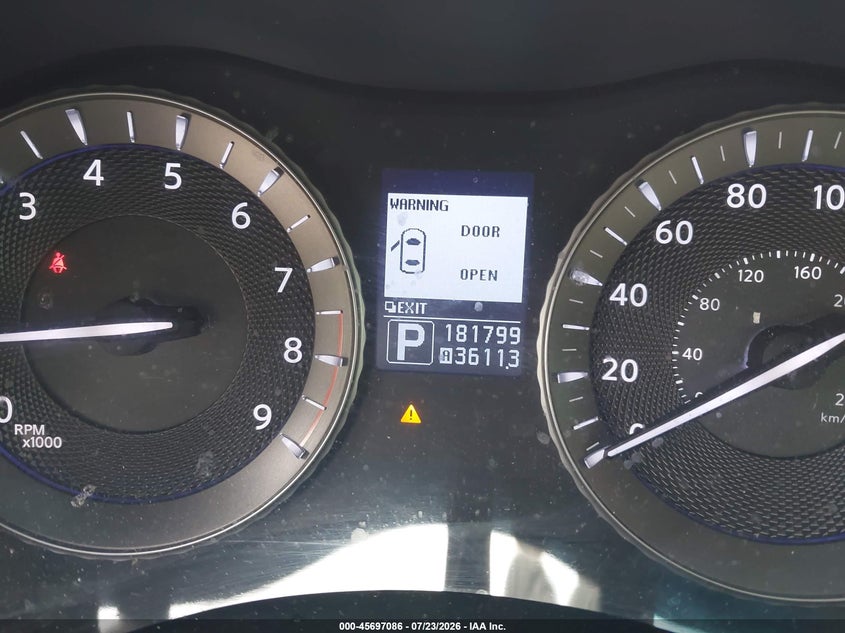 2013 INFINITI M37X auction photo 7