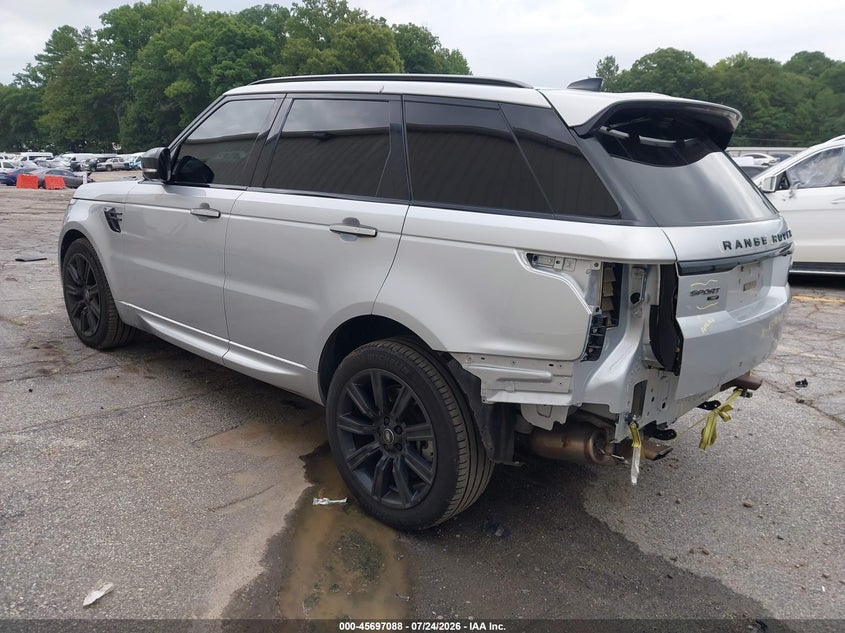 Vin: salws2ru3la726321, lot: 46195716, land rover range rover sport hst mhev 20203
