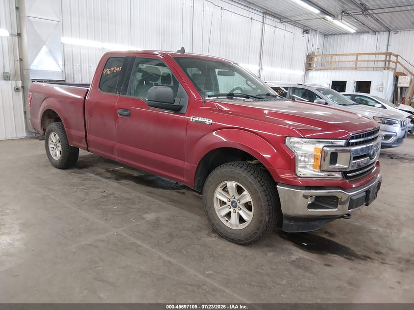 Vin: 1ftex1eb2kkc13606, lot: 46195733, ford f-150 xlt 20191