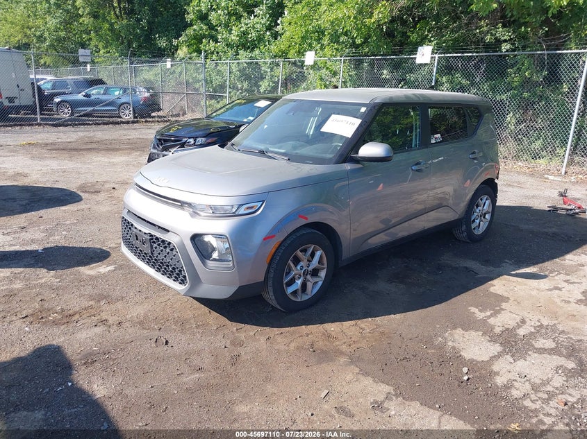 Vin: kndj23au3n7833498, lot: 46195738, kia soul lx 20222