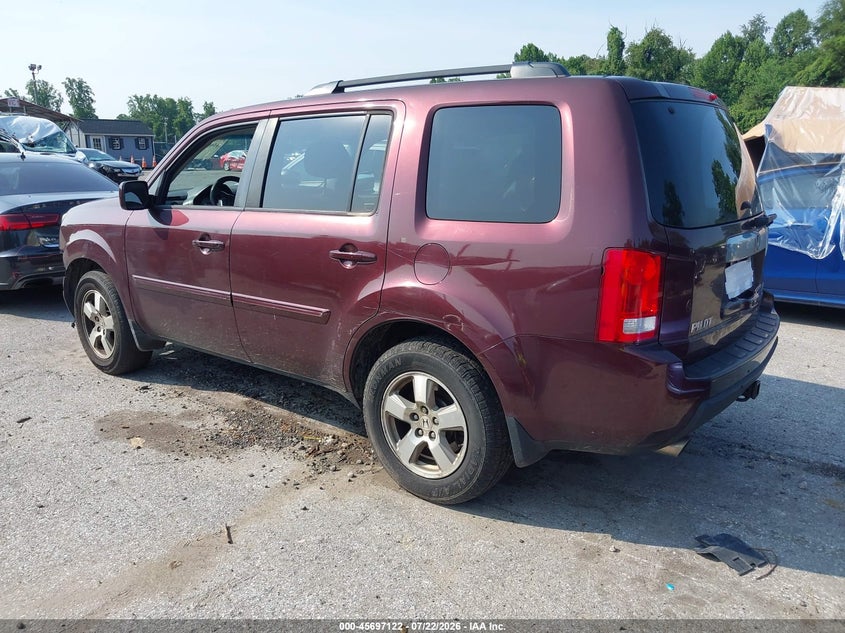 Vin: 5fnyf4h46bb055315, lot: 46195750, honda pilot ex 20113