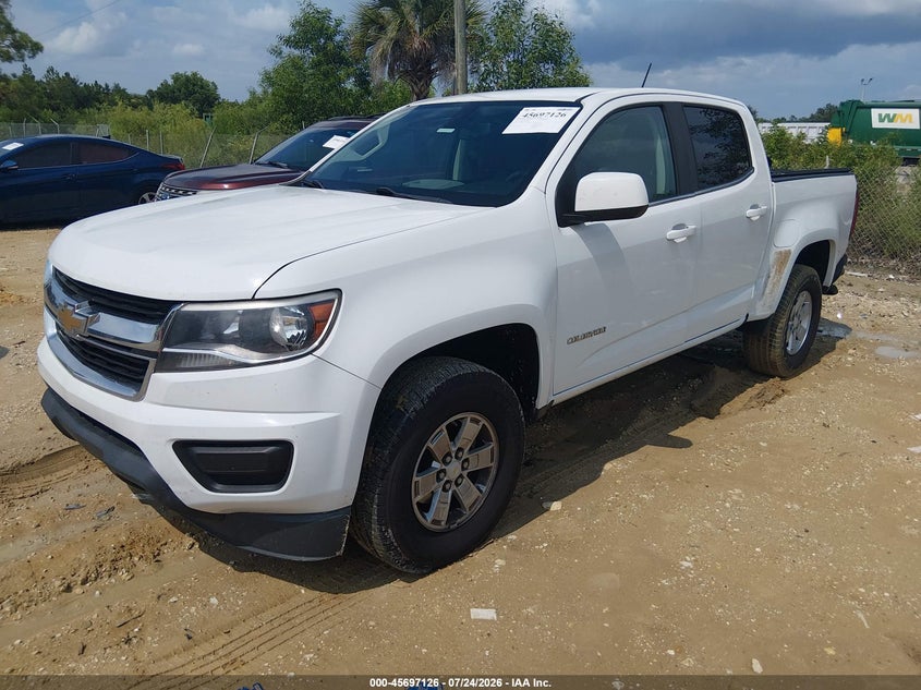 Vin: 1gcgsben1k1111419, lot: 46195754, chevrolet colorado wt 20192