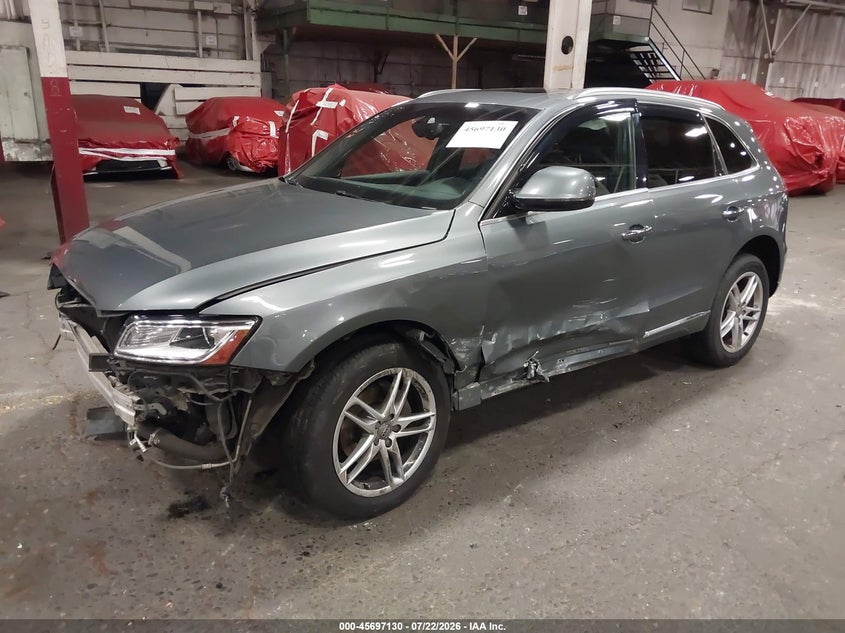 Vin: wa1l2afp3ga079907, lot: 46195758, audi q5 2.0t premium 20162