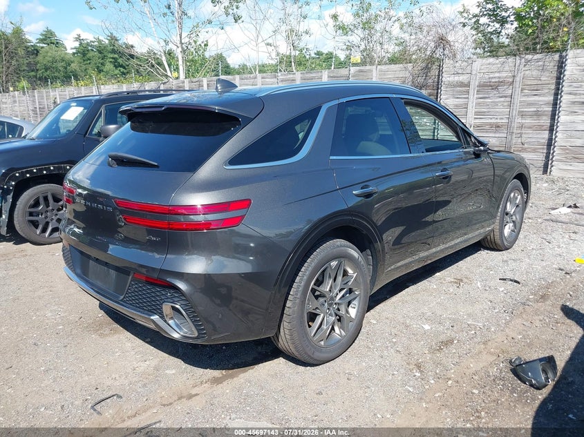 Vin: kmumadtb1su177359, lot: 46195771, genesis gv70 2.5t awd 20254