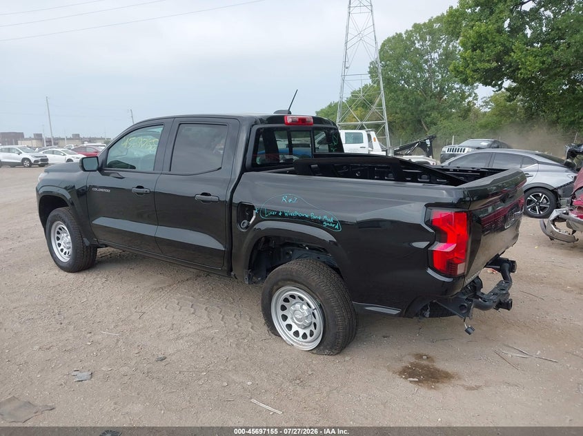 Vin: 1gcpsbek7t1137191, lot: 46195783, chevrolet colorado wt, rwd 20263