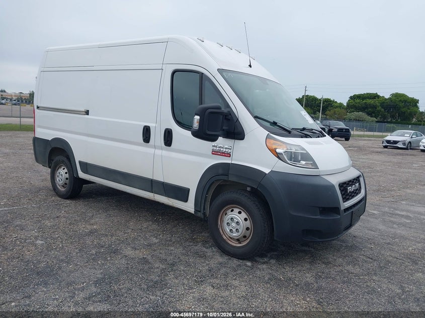 2019 Ram Promaster 2500 High Roof 136 WB