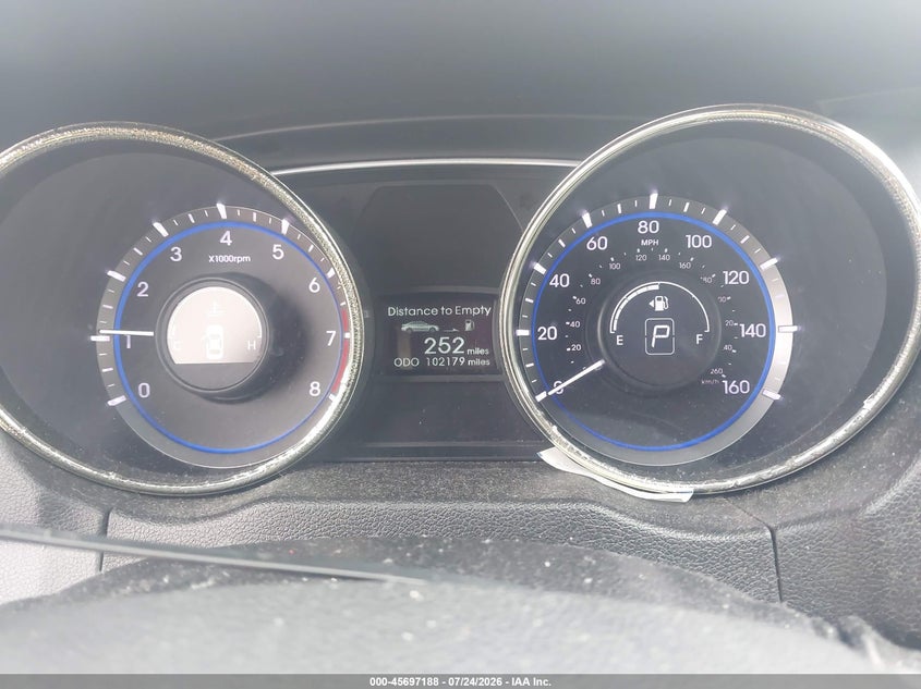 2013 HYUNDAI SONATA auction photo 7
