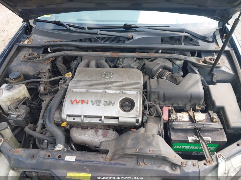 2004 TOYOTA CAMRY SEDAN 3.0L V-6 DOHC, VVT, 210HP