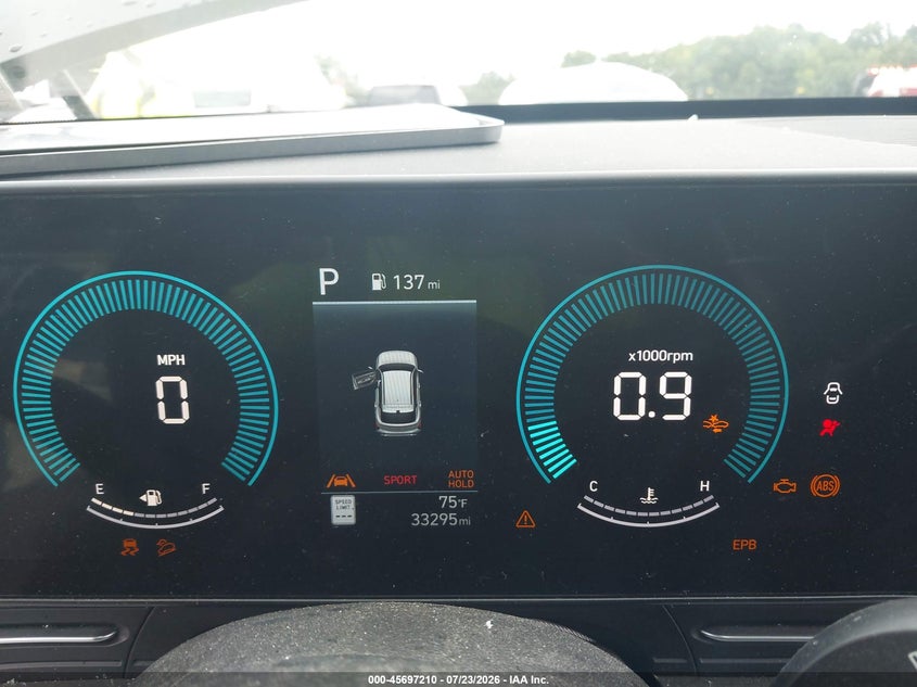 2025 HYUNDAI KONA auction photo 7