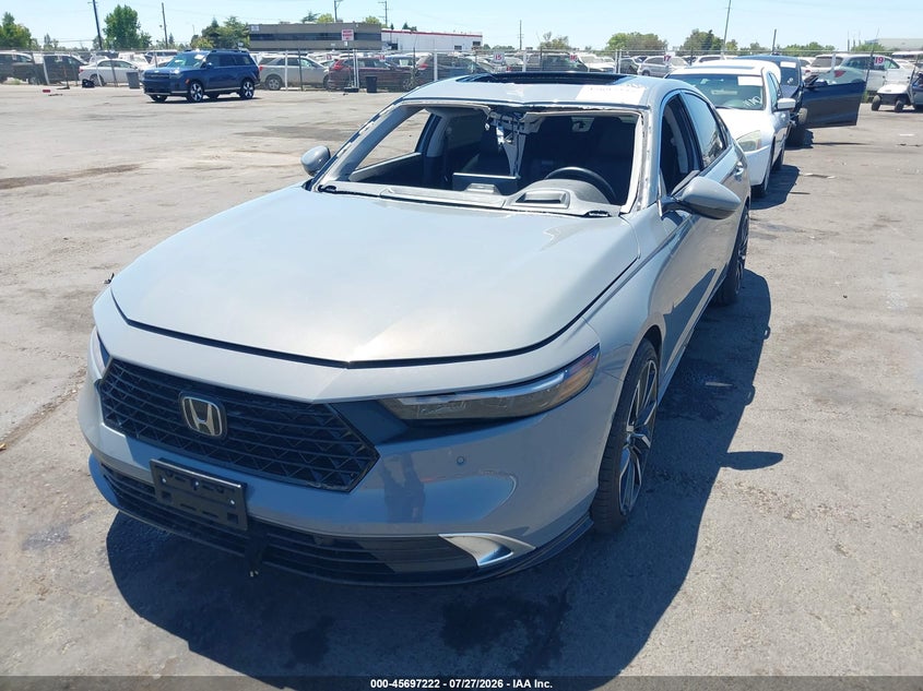 Vin: 1hgcy2f81sa047843, lot: 46195850, honda accord hybrid touring 20252