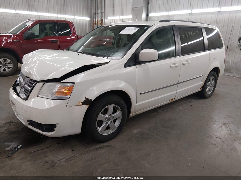 Vin: 2d4rn5d18ar483336, lot: 46195852, dodge grand caravan sxt 20102