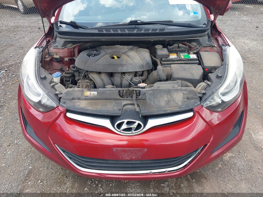 2016 HYUNDAI ELANTRA auction photo 6