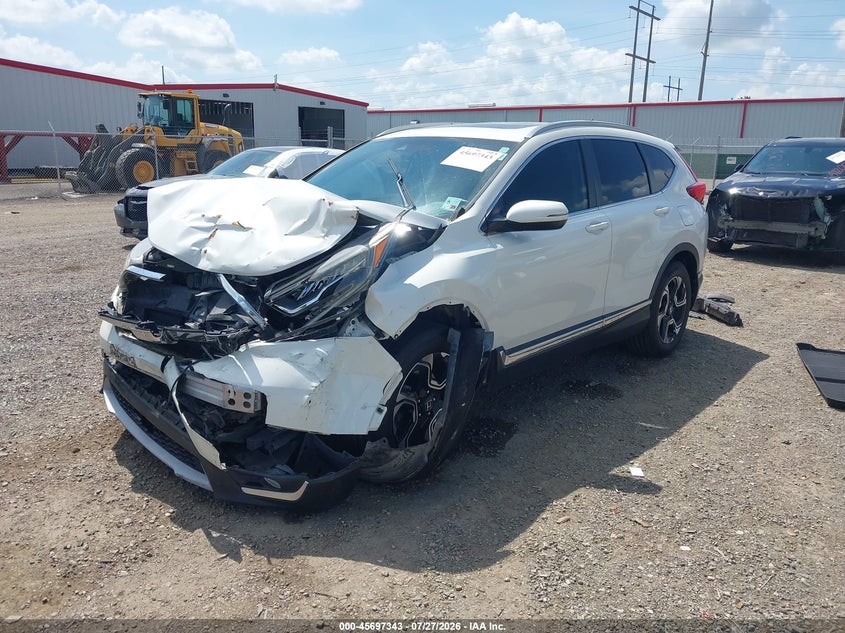 Vin: 5j6rw1h93hl000366, lot: 46195971, honda cr-v touring 20172