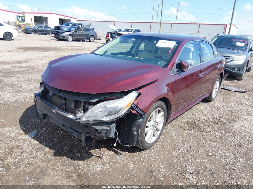 Vin: 4t1bk1eb7fu140272, lot: 46195997, toyota avalon xle 20152