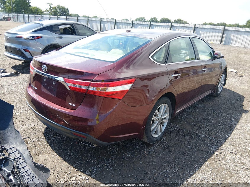 2015 TOYOTA AVALON auction photo 4