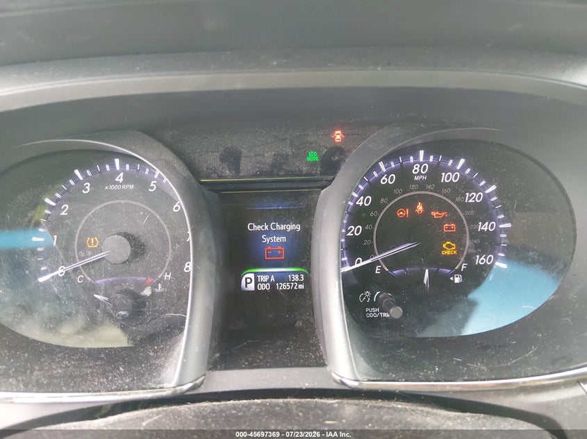 2015 TOYOTA AVALON auction photo 7