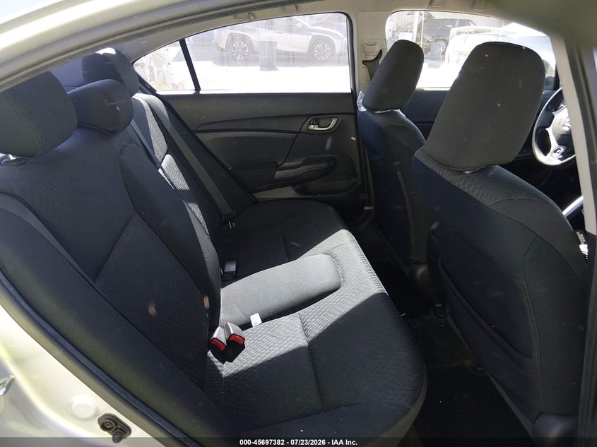 2015 HONDA CIVIC auction photo 8