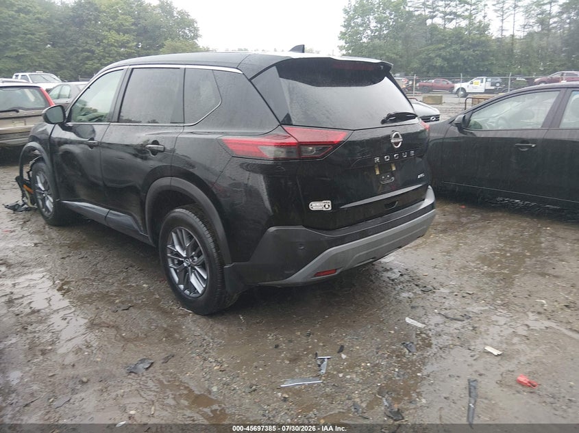 Vin: 5n1bt3ab2pc913560, lot: 46196014, nissan rogue s intelligent awd 20233