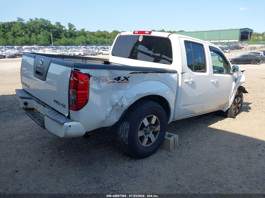 Vin: 1n6ad0ev0cc473894, lot: 46196023, nissan frontier pro-4x 20124