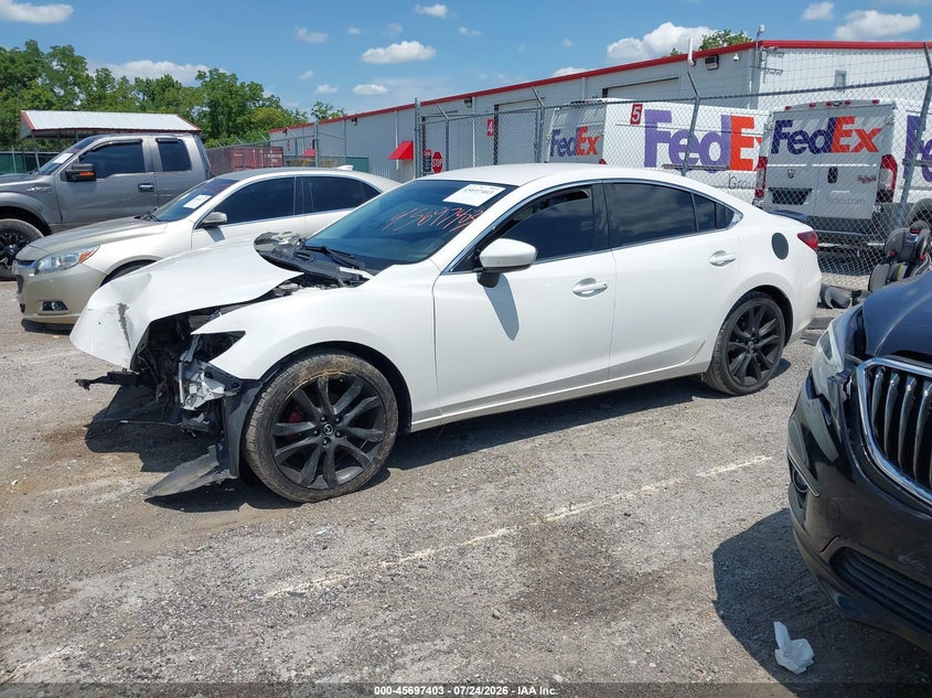 Vin: jm1gj1v67e1142149, lot: 46196031, mazda mazda6 i touring 20142
