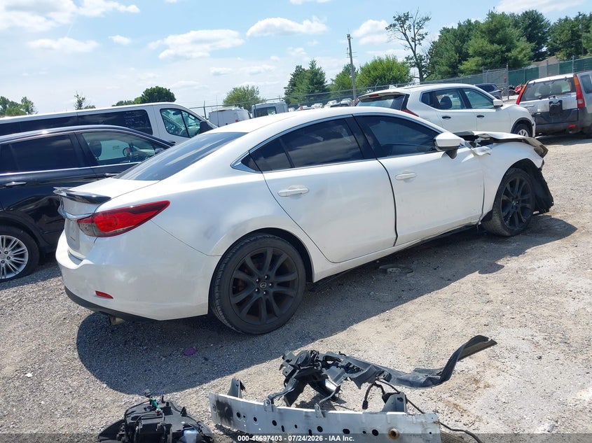 Vin: jm1gj1v67e1142149, lot: 46196031, mazda mazda6 i touring 20144