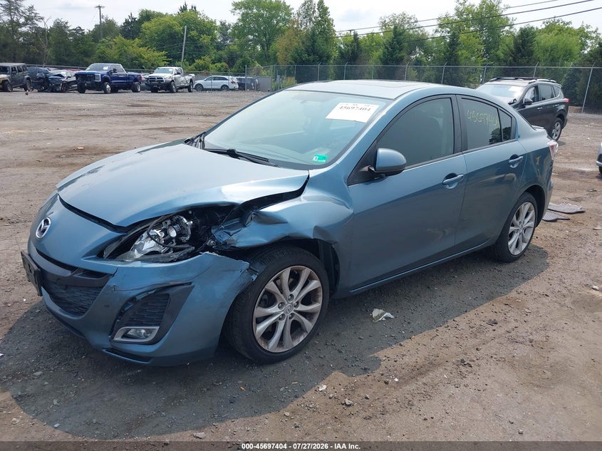 Vin: jm1bl1u53b1393680, lot: 46196032, mazda mazda3 s sport 20112