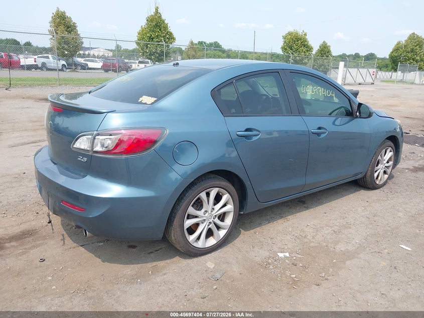 Vin: jm1bl1u53b1393680, lot: 46196032, mazda mazda3 s sport 20114