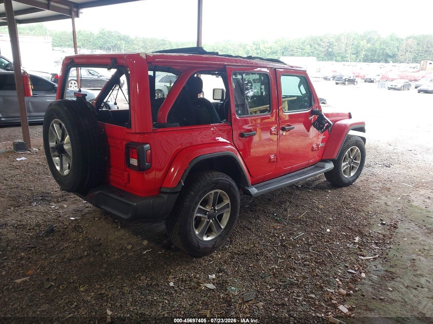 JEEP WRANGLER UNLIMITED 2022 VIN 1C4HJXEG5NW124364