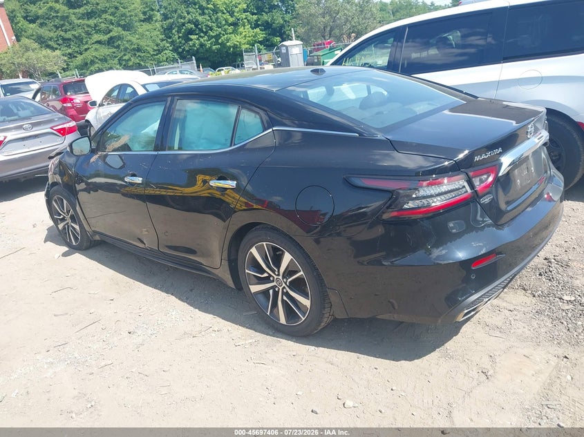 Vin: 1n4aa6cvxlc368271, lot: 46196034, nissan maxima sv xtronic cvt 20203