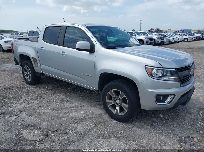 2016 Chevrolet Colorado 4Wd Z71, Износ, IAAI, VIN 1GCGTDE38G1266869