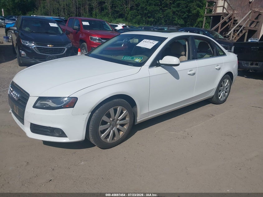 Vin: wauffafl6bn032065, lot: 46196082, audi a4 2.0t premium 20112
