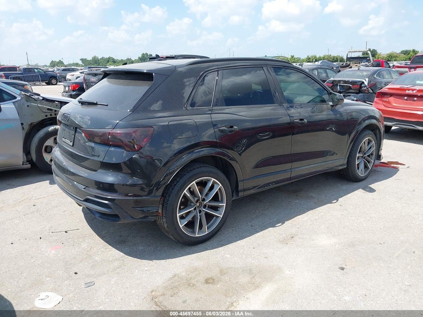 Vin: wa1decf38m1060026, lot: 46196083, audi q3 premium 45 tfsi s line quattro tiptronic 20214