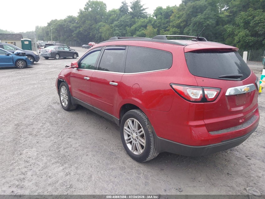 Vin: 1gnkrgkd0ej214342, lot: 46196084, chevrolet traverse lt 20143