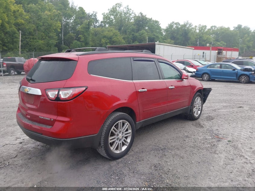 Vin: 1gnkrgkd0ej214342, lot: 46196084, chevrolet traverse lt 20144