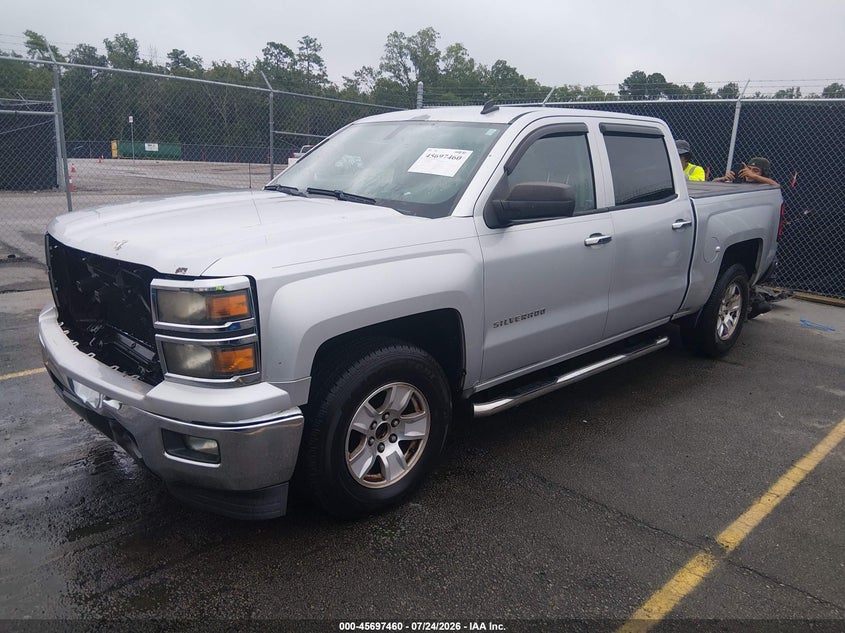 Vin: 3gcpcrec0eg197140, lot: 46196088, chevrolet silverado 1500 lt 20142