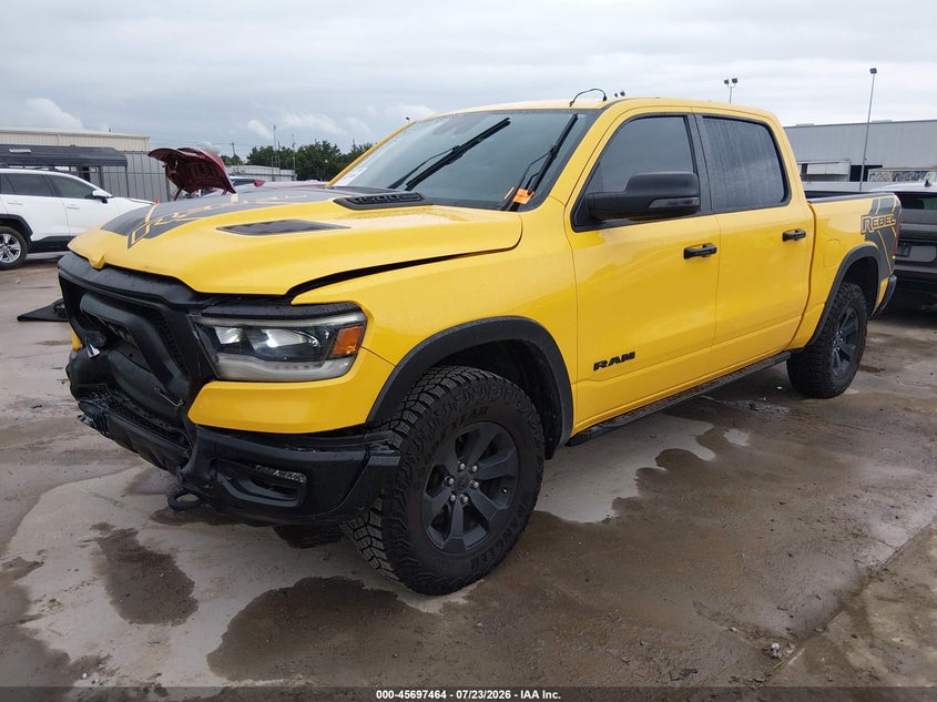 Vin: 1c6srflt4pn677709, lot: 46196092, ram 1500 rebel  4x4 5'7 box 20232
