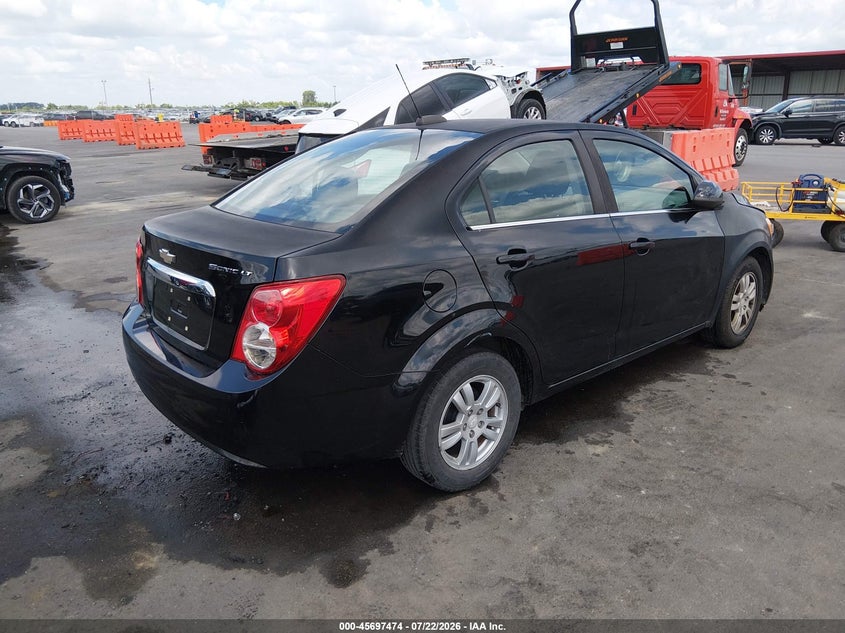Vin: 1g1jc5sh4g4120939, lot: 46196102, chevrolet sonic lt auto 20164